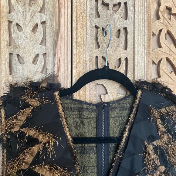 Dolce & Gabbana jumpsuit. Gold and Brown and amazing…side pockets, comfortable - Picture 6 of 10